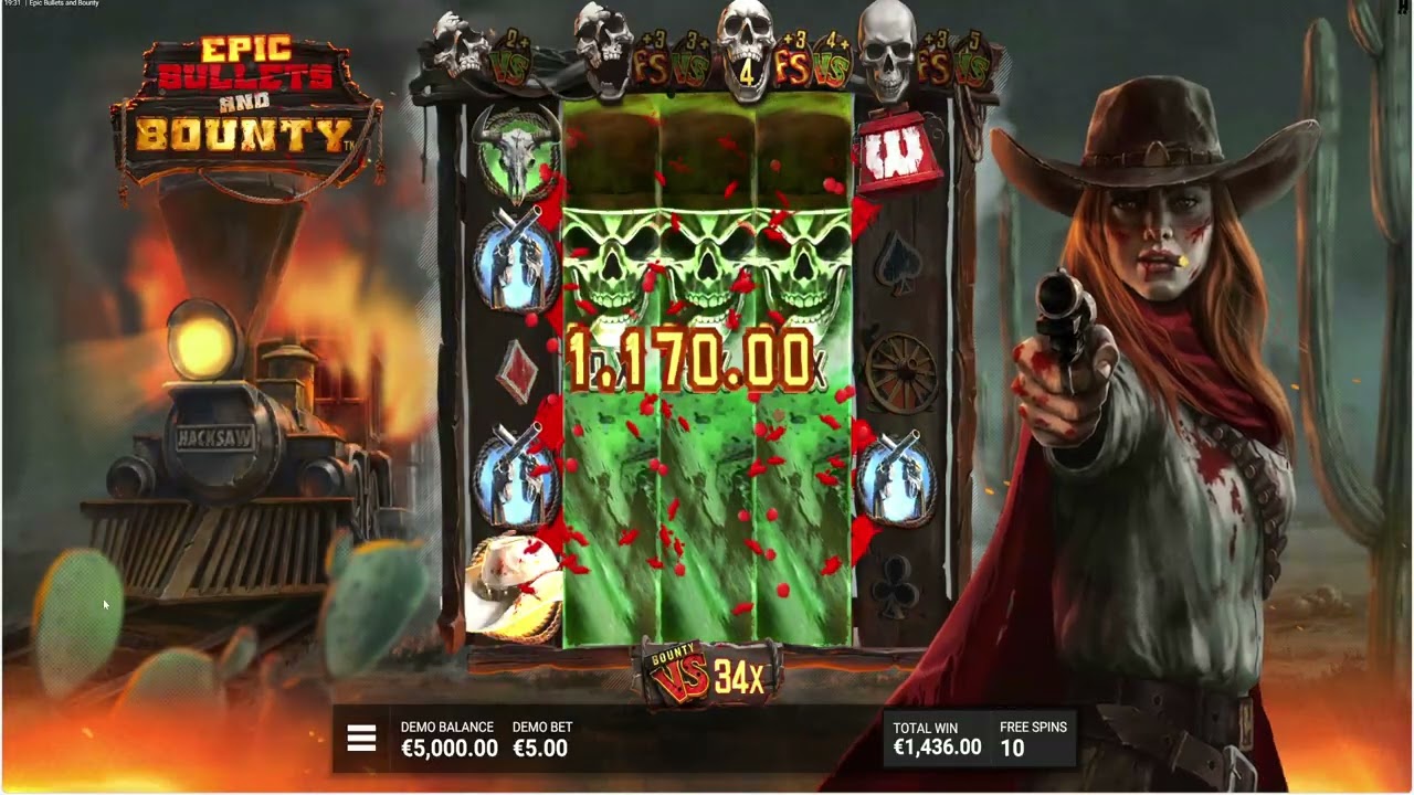 💥 EPIC BULLETS AND BOUNTY (HACKSAW) 💥 INSANE WIN! 💥 NEW SLOT 2026! 💥