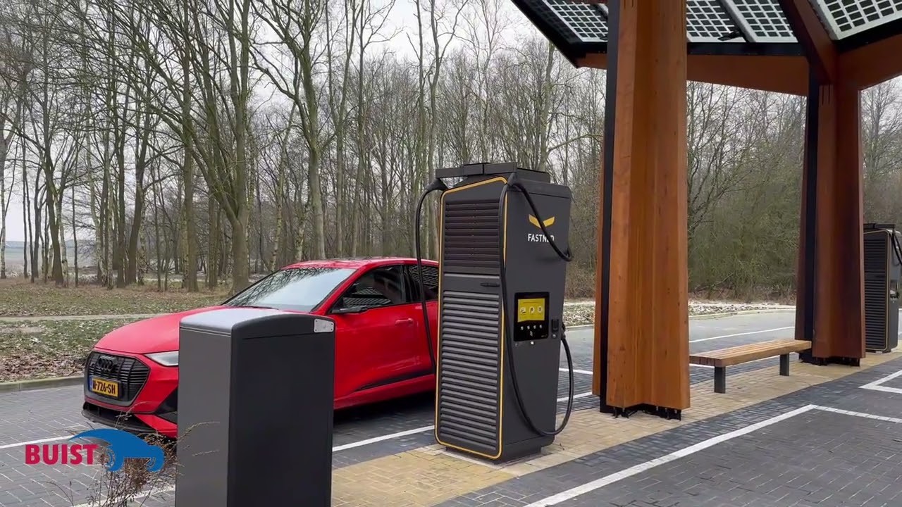 Elektrische auto opladen | demo #laden #snellader #fastned