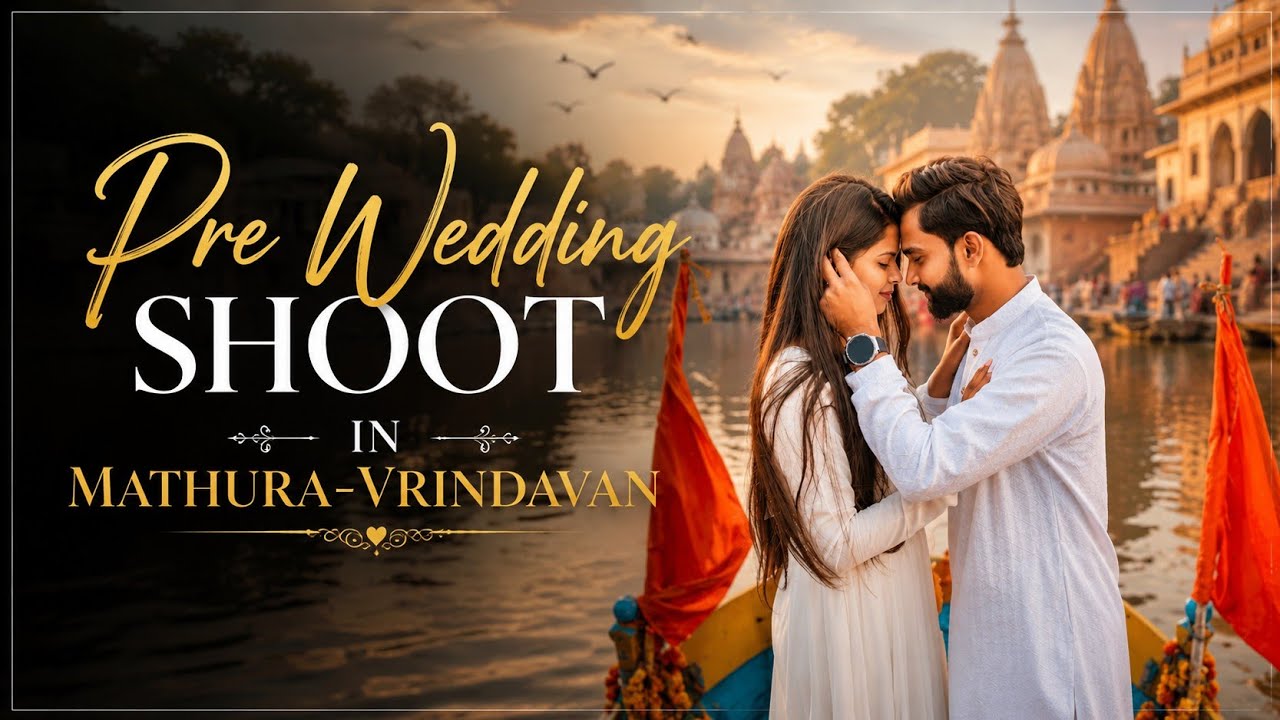 Pre wedding shoot in Mathura|| Vrindavan || Yogmaya Rajput & Narendra Rajput ||☺️