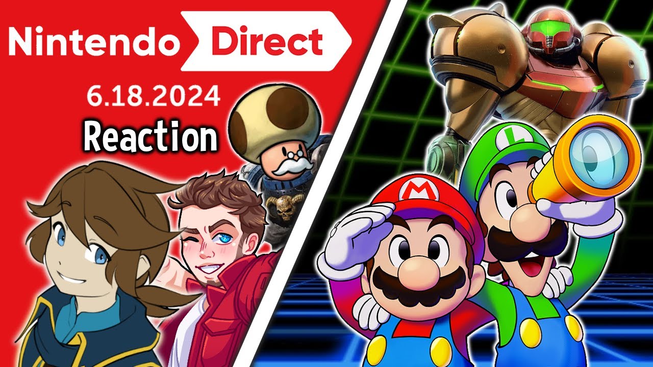 Ben Reacts: Nintendo Direct - June 2024 (ft. @SoopLexi & @CammyComposer)