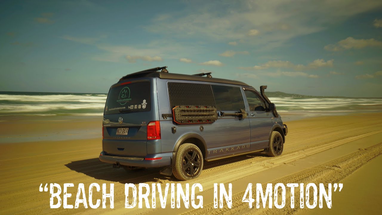 Van-Life (VW 4motion Camper-van Beach Driving)