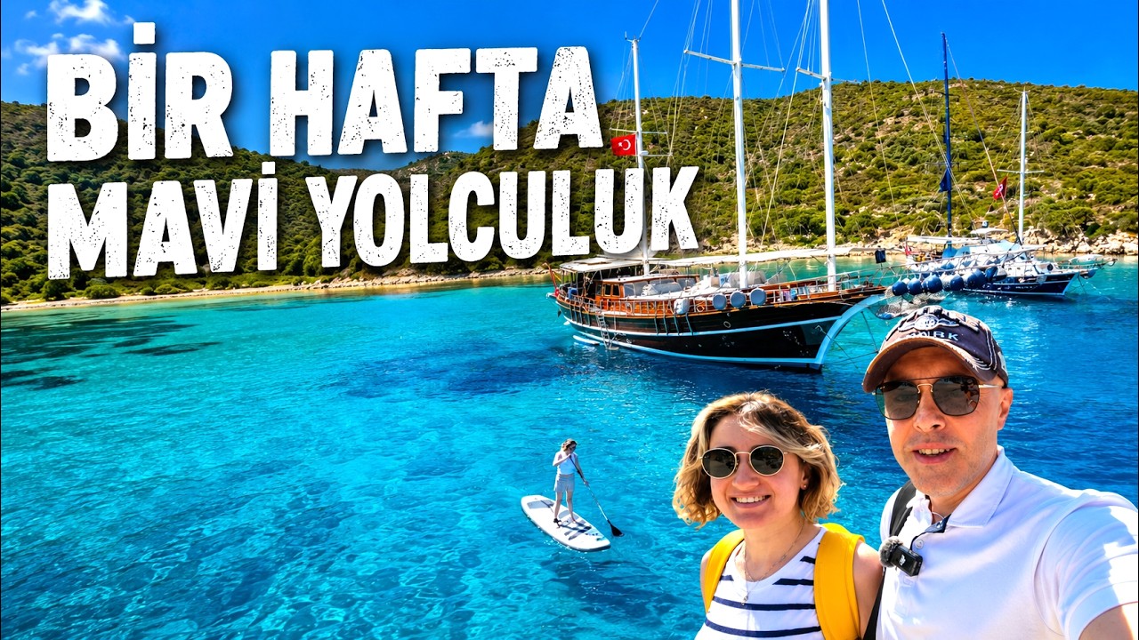 SONBAHARDA YATILI TEKNE TATİLİ | YAĞMURDA DENİZE GİRDİK | YATILI TEKNE KİRALAMA