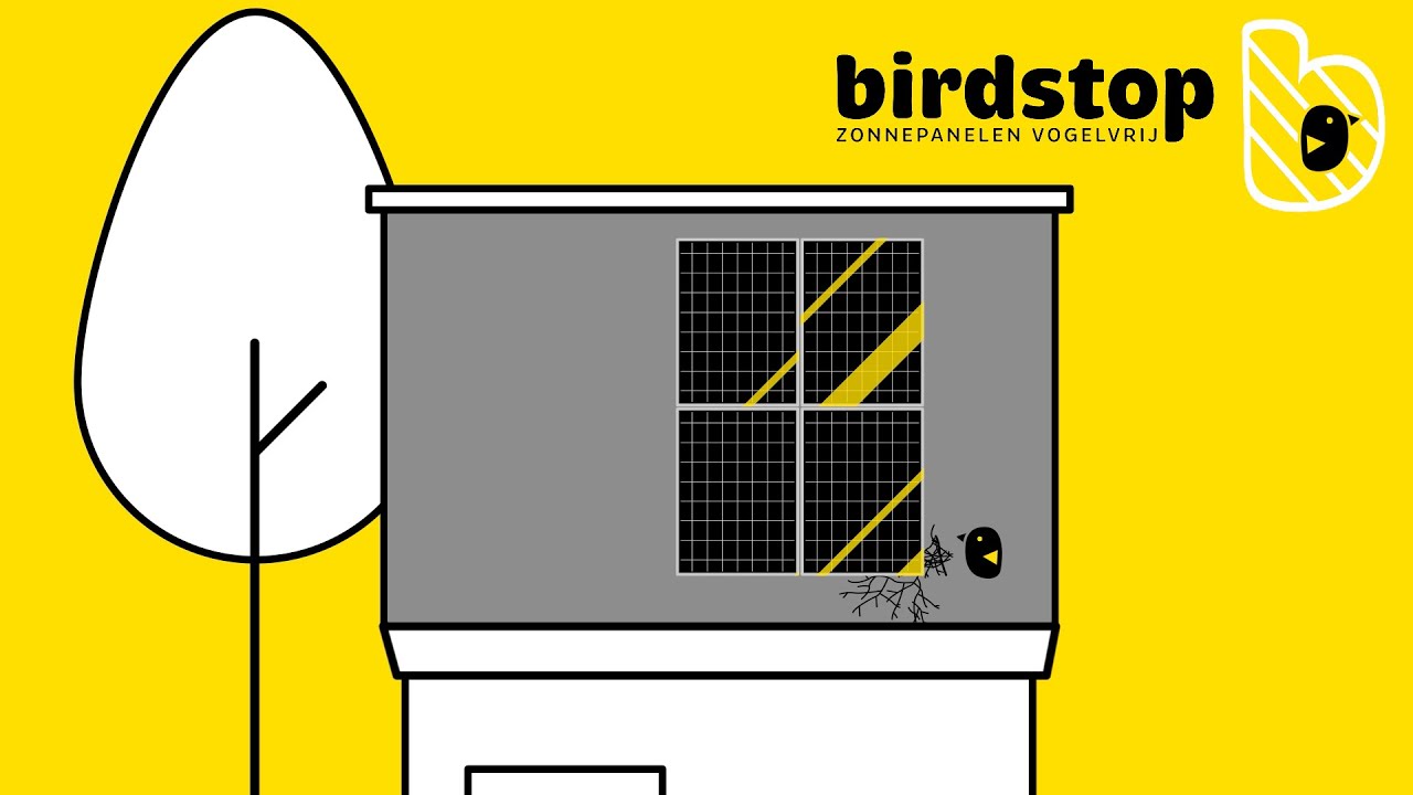 Birdstop - Dé vogelwering voor uw zonnepanelen!