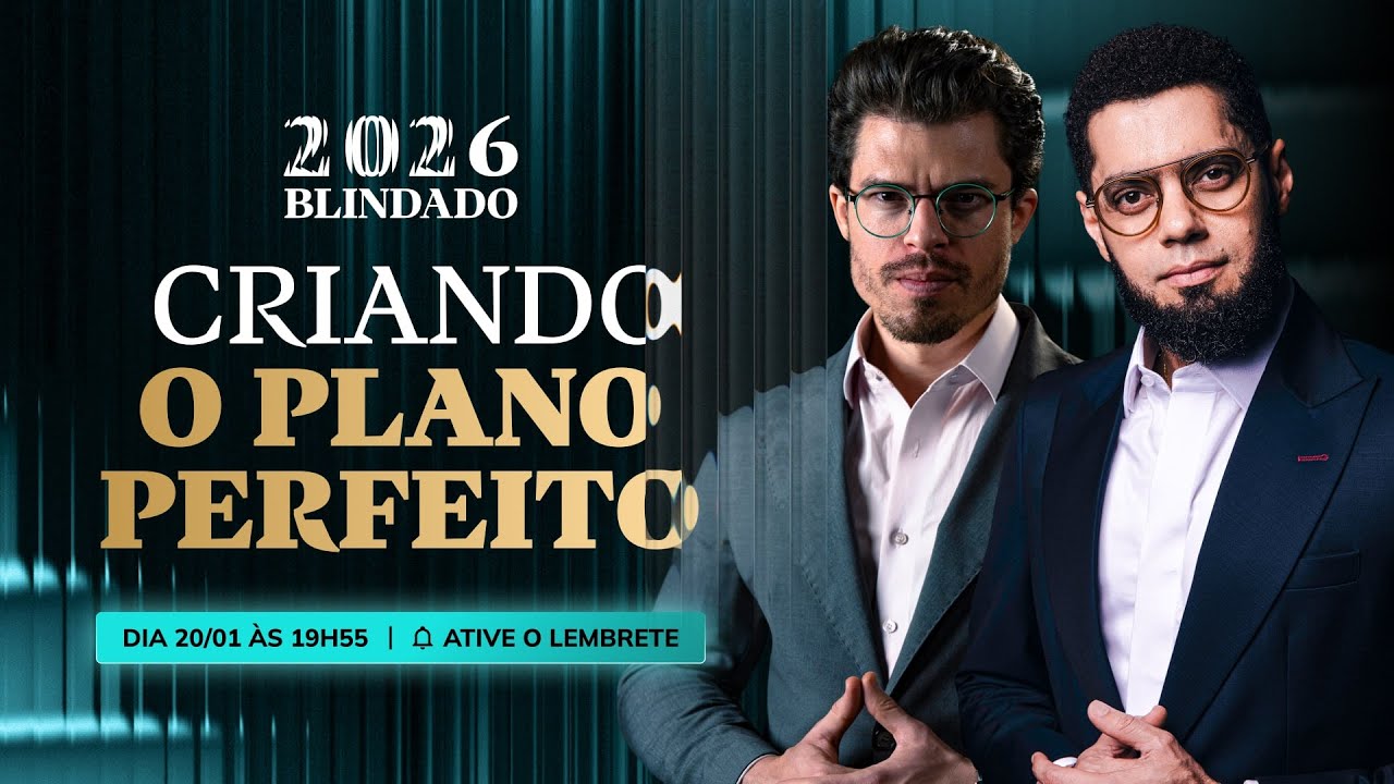 CRIANDO O PLANO PERFEITO | 2026 BLINDADO | 20/01 ÀS 19H55