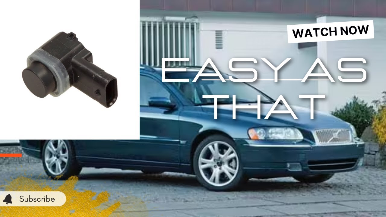 Как заменить задние датчики парковки Volvo V70 P2