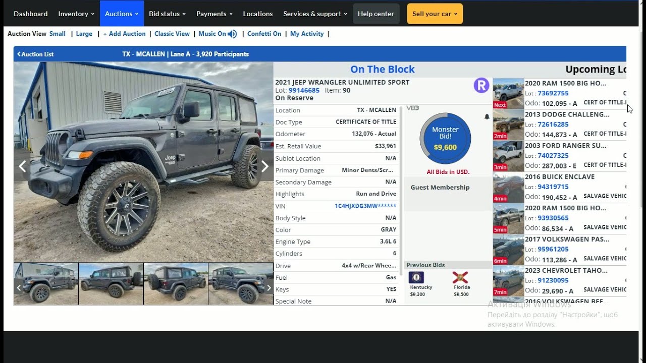 Cars from Copart USA  Full Auction Review | 289