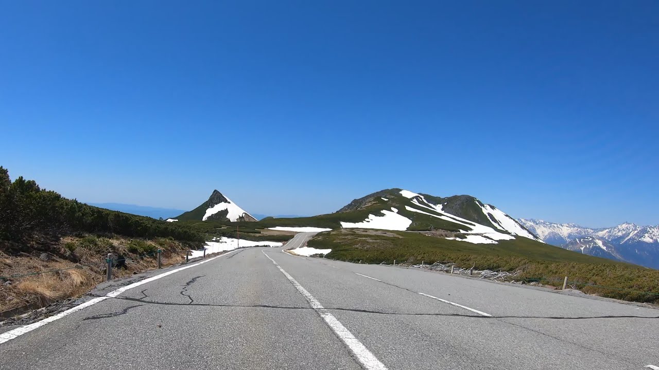 【4K】【絶景！】乗鞍スカイライン ダウンヒル ロードバイク Gopro hero7 black