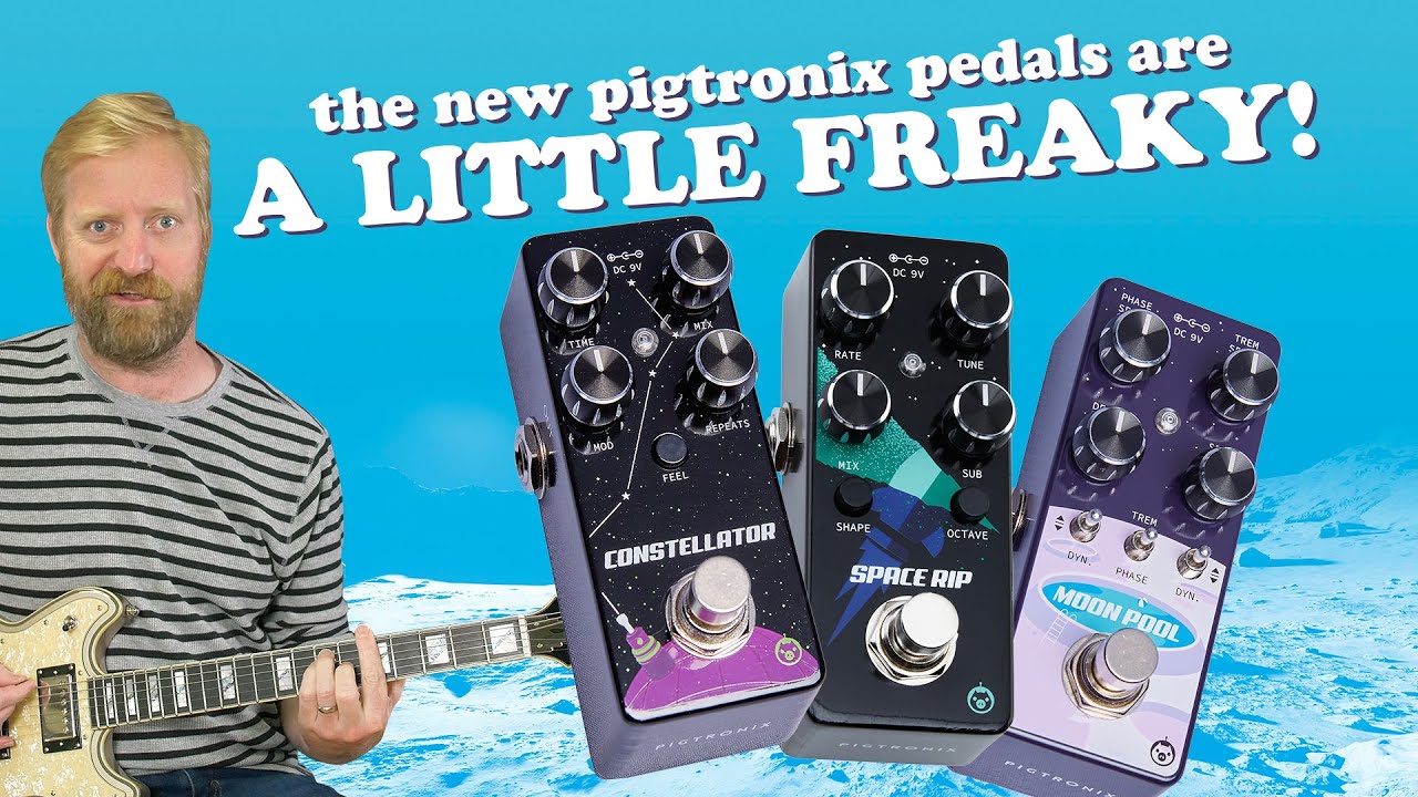 PHASEOLO? SUBSYNTH? ANALOG DELAY? — новые педали pigtronix немного странные.