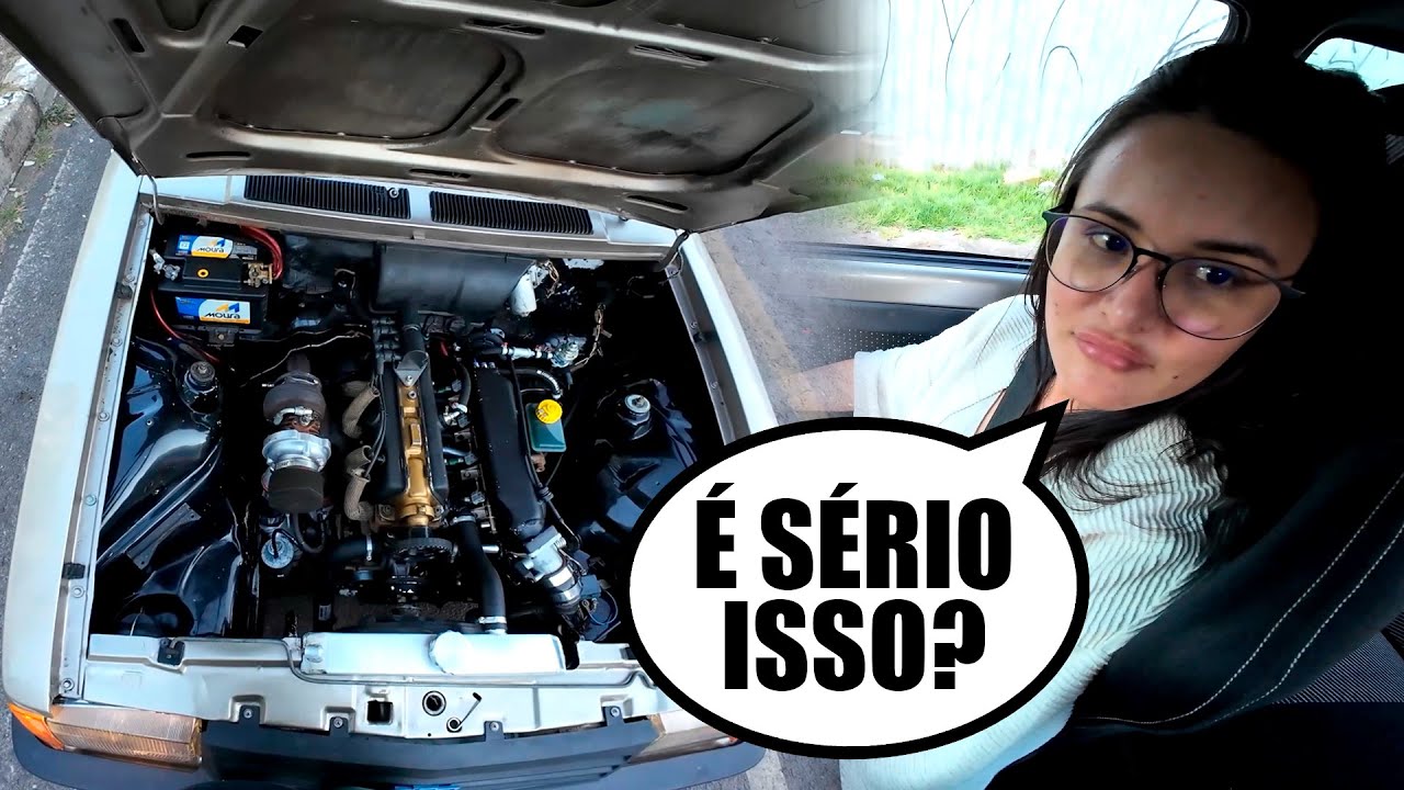 Chevette Turbo deu Pane no MEIO DA RUA
