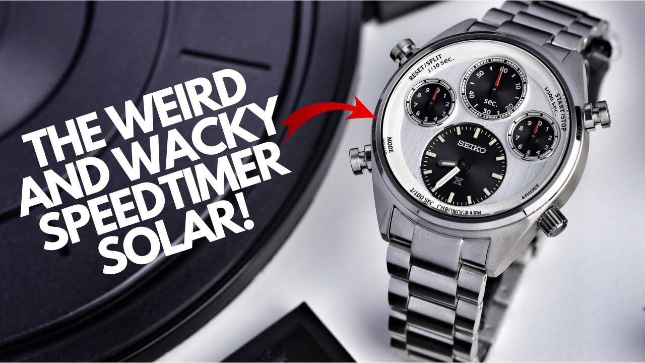 The Weird and Wacky Seiko Solar Speedtimer SFJ009