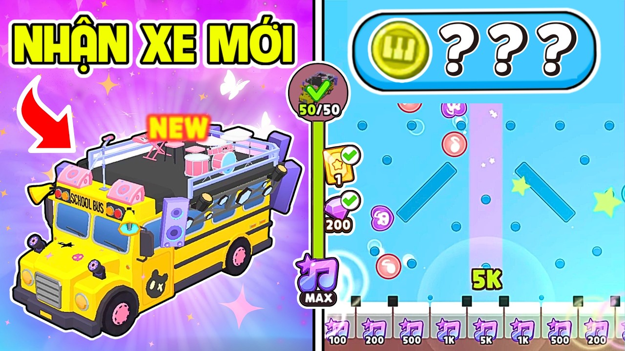 BEDY DÙNG HẾT TI.ỀN NHẬN X.E BUS ÂM NHẠC MỚI CỰC VIP | PLAY TOGETHER
