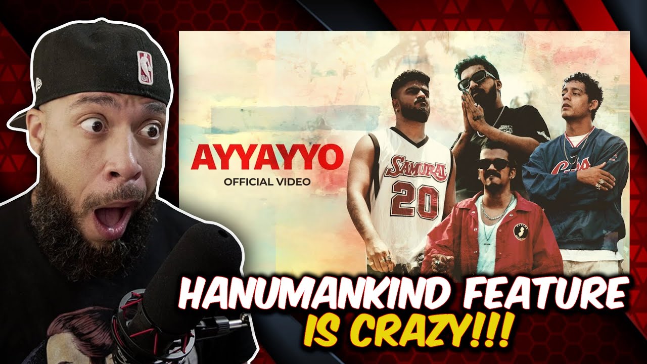 BLIND REACTION to AYYAYYO (Official Video) - Parimal Shais X MC Couper X Hanumankind X Thirumali