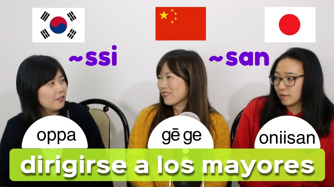 ¿Cómo deberías llamar a tus mayores en Asia?