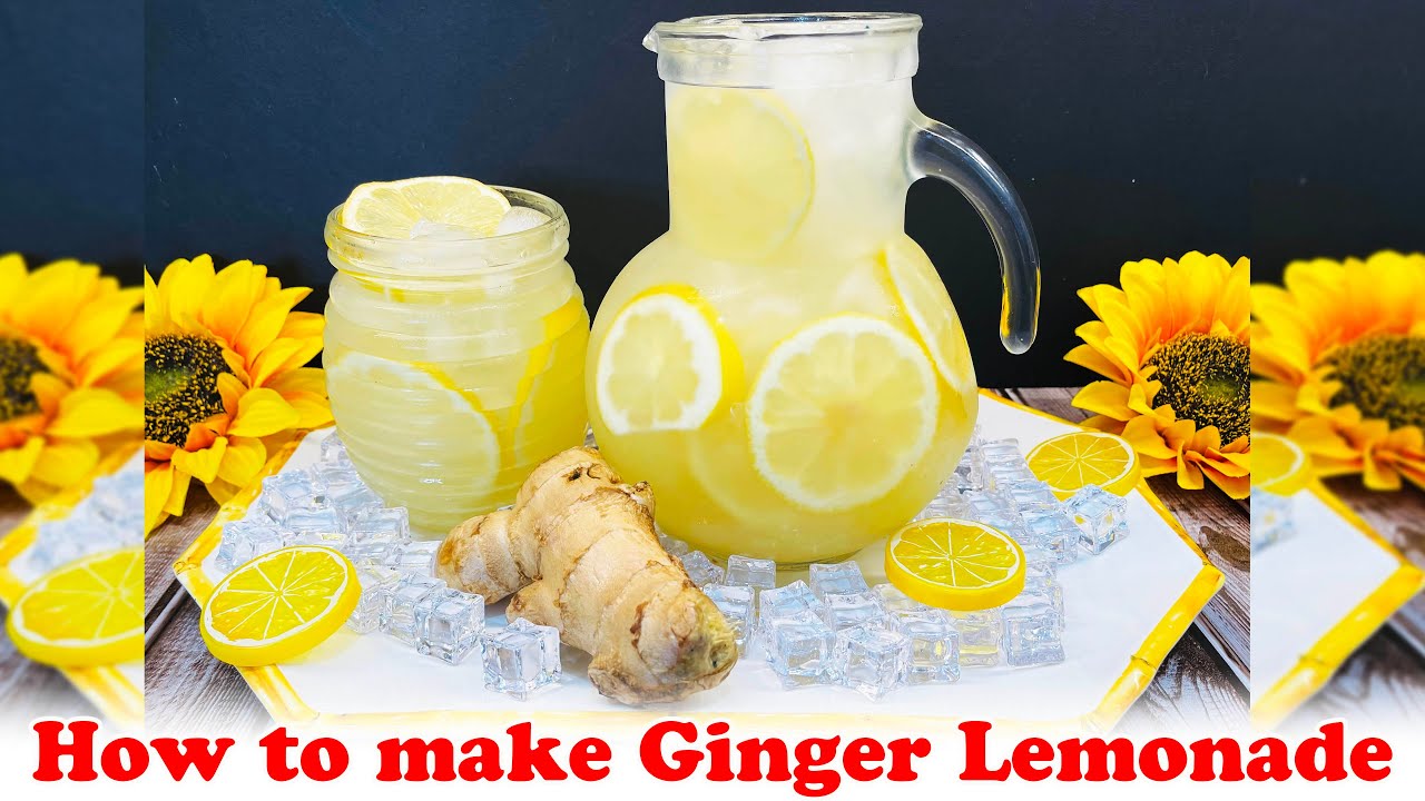 How to make Ginger Lemonade