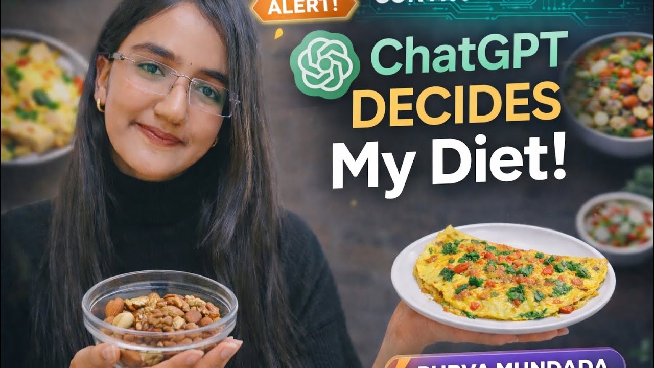 “Letting ChatGPT decide what I eat in a day… biggest mistake 😭🥗”#ChatGPTChallenge#AIControlsMyLife