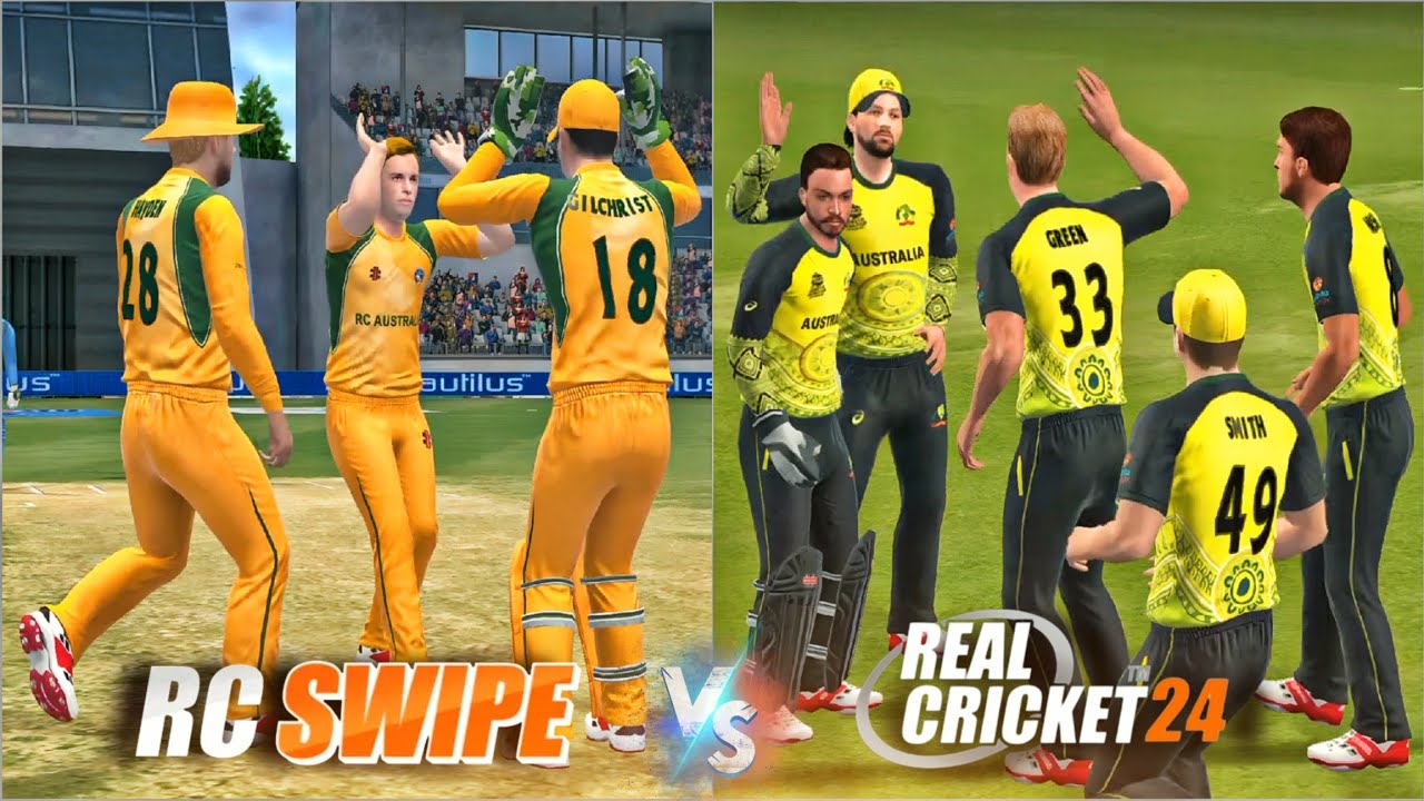 RC24 vs RC Swipe | Full Comparison | Which is The Best Cricket Game?