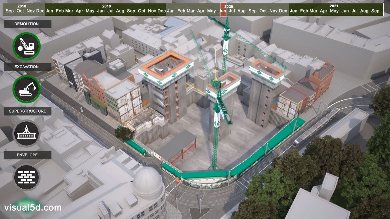 4d construction & logistics sequence