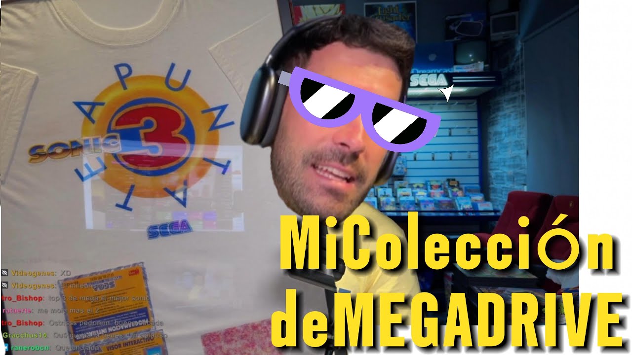 Mi colección de MEGA DRIVE🗿la MEJOR consola de 16 bits⁉️