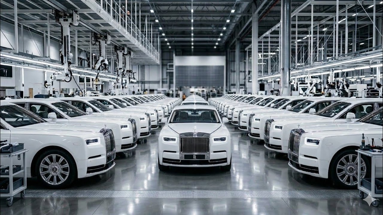 Rolls-Royce Car Manufacturing Process: How a 500000$ Luxury Car are made (Factory Full Process) 