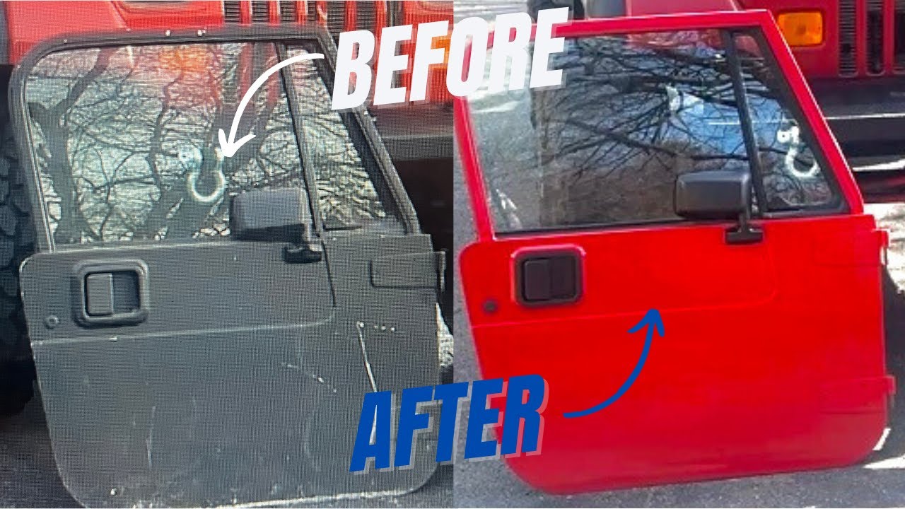 Complete RESTORATION: Make Your Jeep CJ/YJ Doors Look BRAND NEW Again!