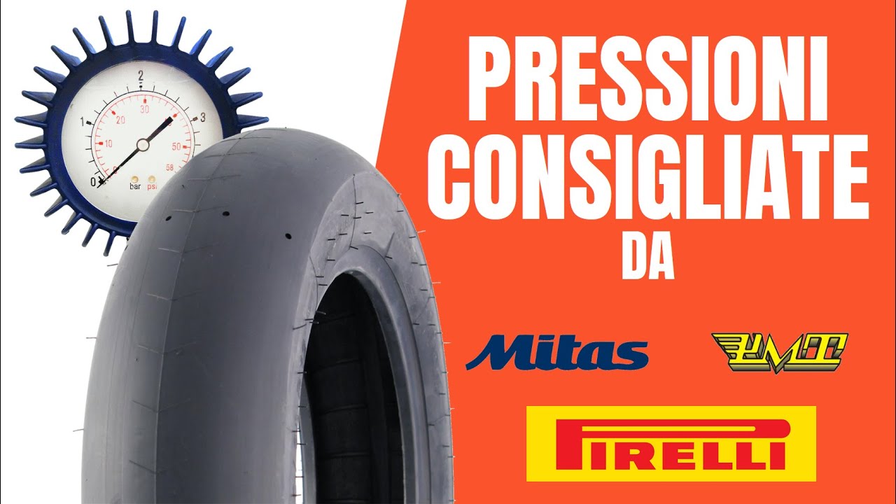 Pressione Pneumatici: i consigli delle case produttrici per pitbike/miniGP/scooter/minimotard