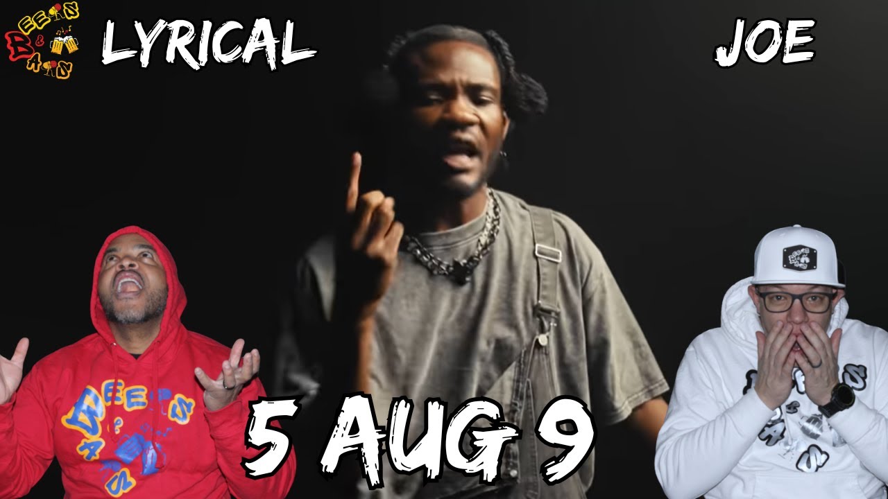 Lyrical Joe Snaps Again 🔥 '5th August 9' REACTION | Elite Wordplay & Rap Masterclass!