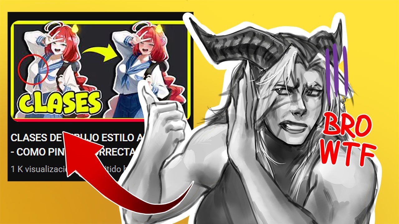 ¿Un profesor de arte… poco Inkspirador? - CRITICA - speedpaint