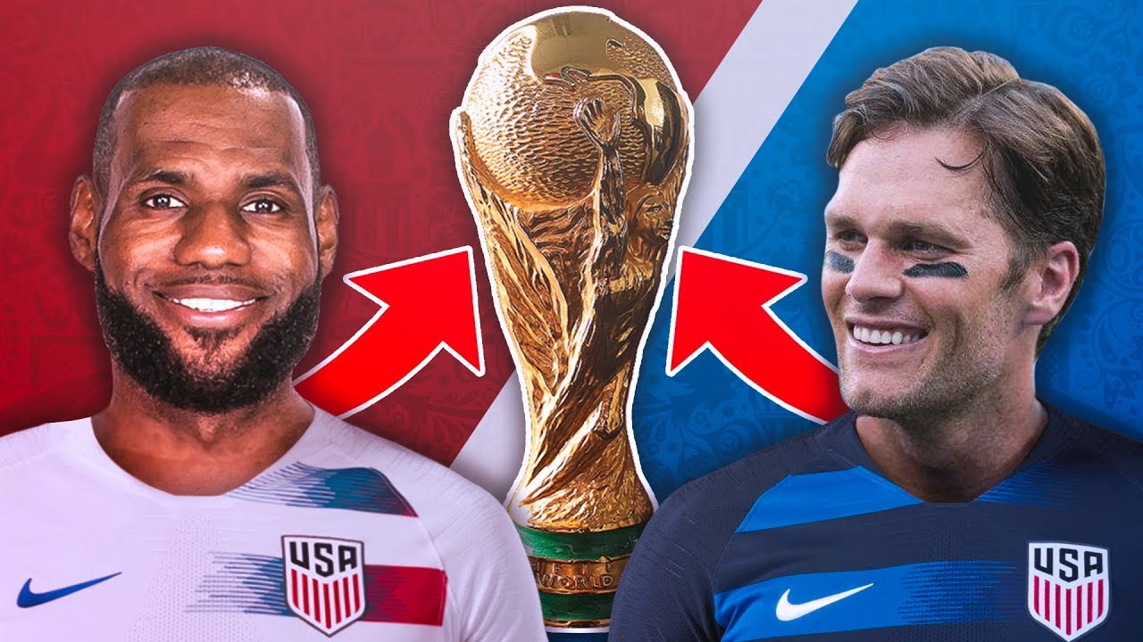 What if America's Best Athletes Played at the World Cup - FIFA 18 Experiment
