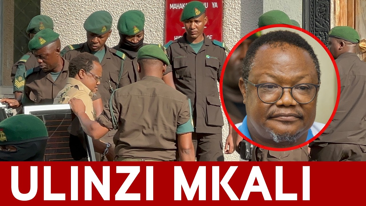 LISSU AFIKISHWA MAHAKAMANI | ULINZI MKALI KUTOKA MAGEREZA
