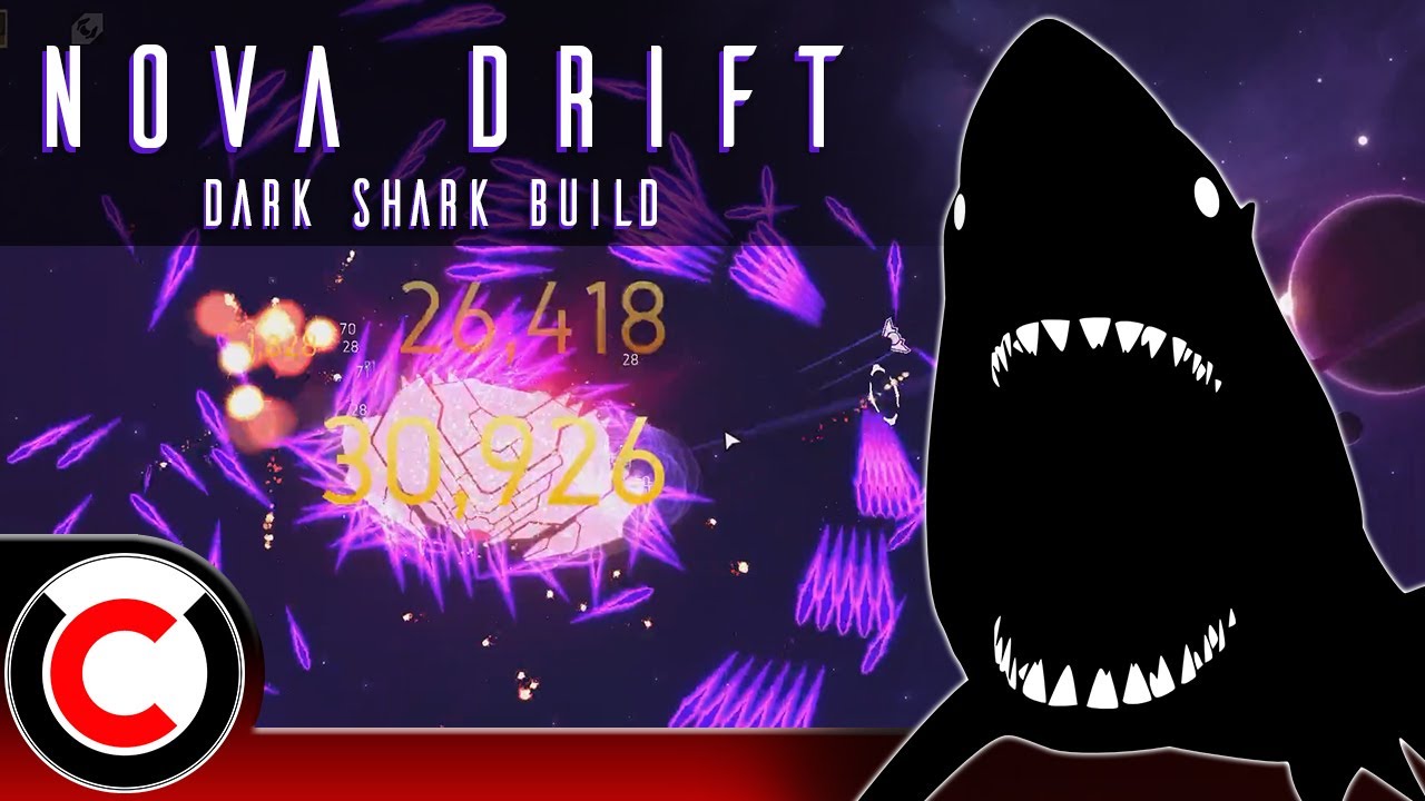 Dart Sharks GONE DARK! - Dark Shark Build - Nova Drift
