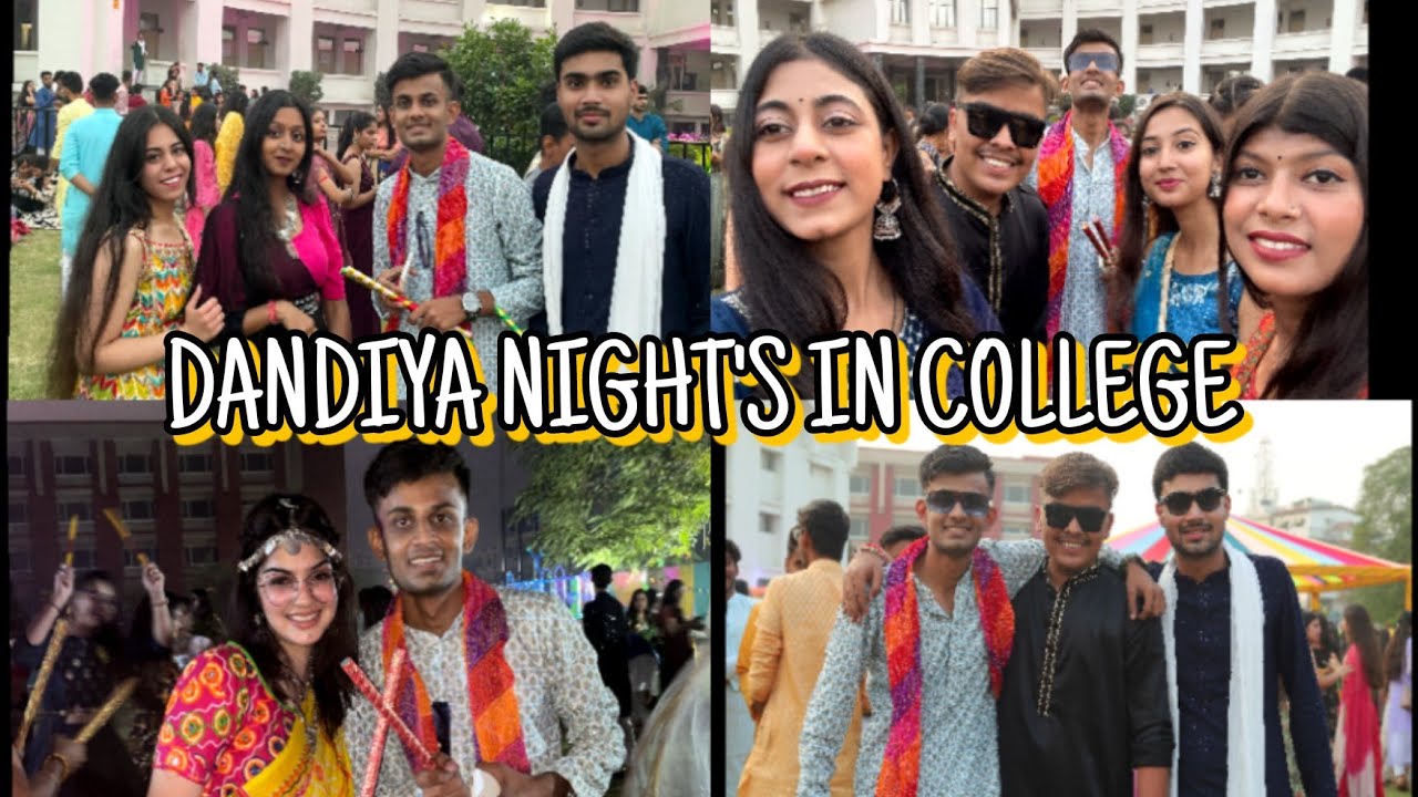 DANDIYA NIGHTS - AT JAGRAN COLLEGE | Ground pe AAG LAGA DI | KANPUR | GUPTA BROTHERS