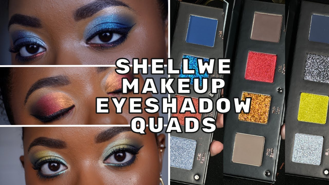 SHELLWE MAKEUP DEATHLESS SPIRIT, CIRCUS, DREAM ESCAPE | SWATCHES & 3 LOOKS