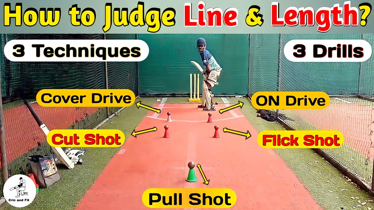 How to judge line and length of ball | shot selection in cricket | cricket shot #cricket #trending