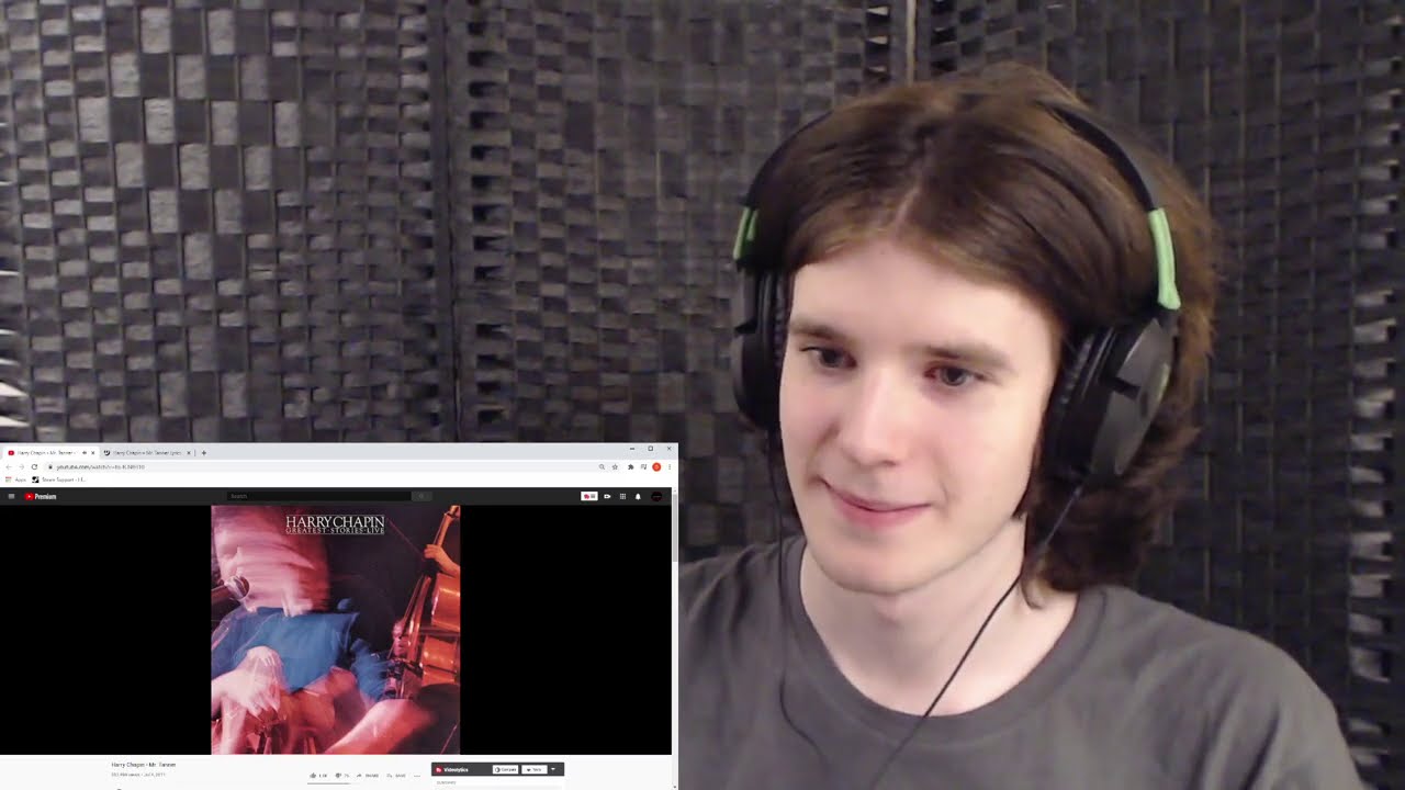 First listen to Harry Chapin - Mr. Tanner (REACTION)