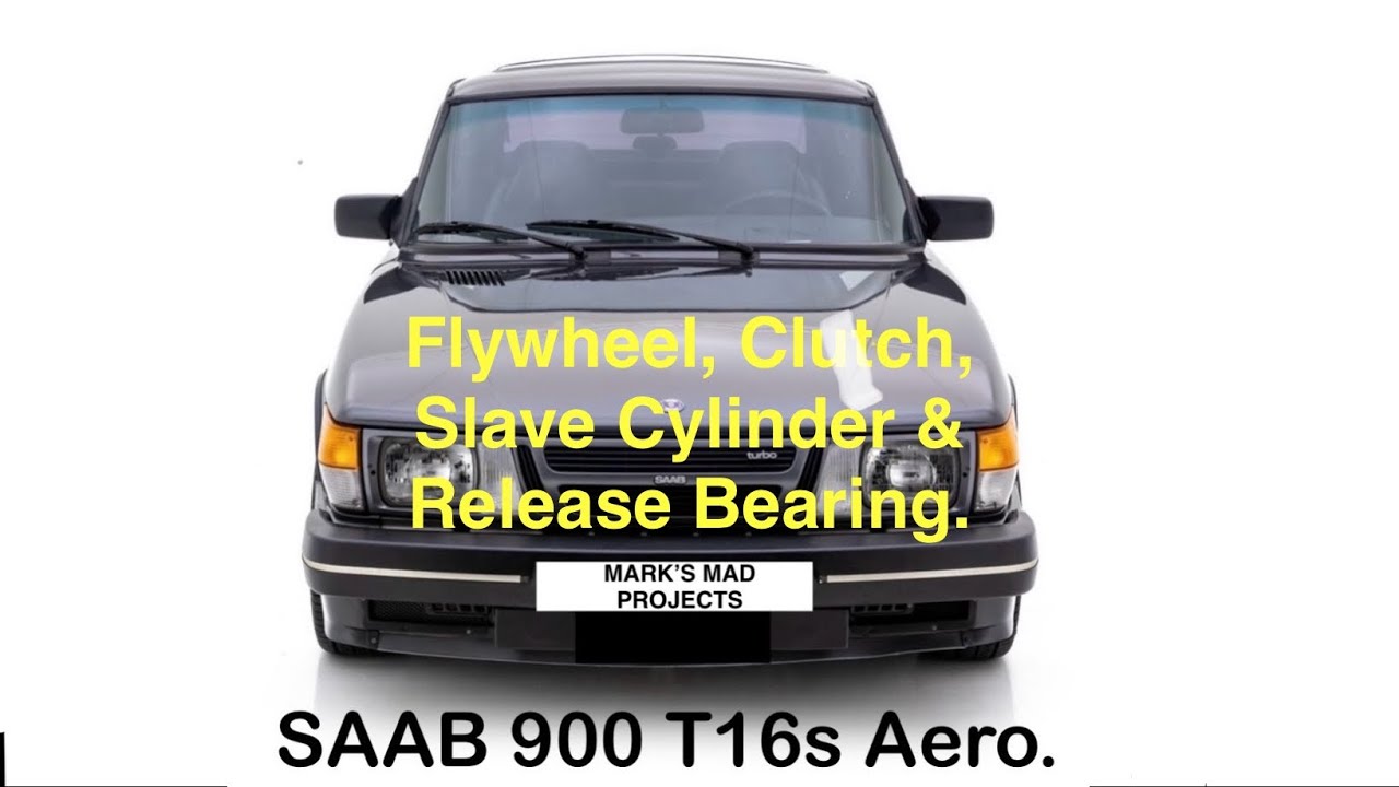 Saab 900 T16s Aero. Clutch, Flywheel, Slave Cylinder & Release Bearing.