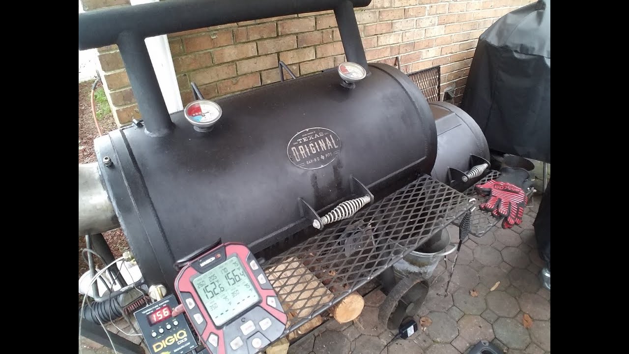 OFFSET COOK WITH BBQ GURU | GURU RIBS ON OFFSET | RIBS N CHICKEN | TEXAS ORIGINAL OFFSET | BBQ GURU