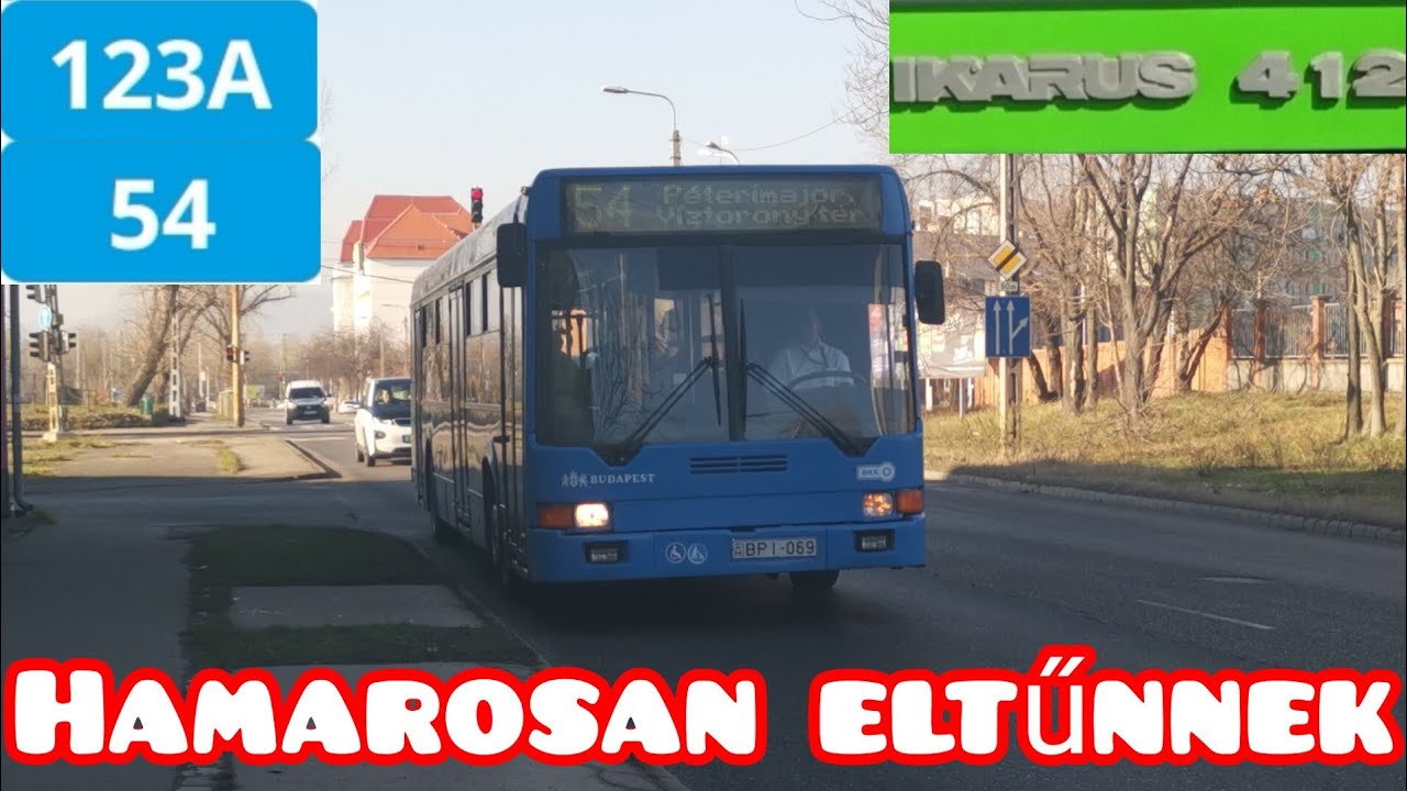 Az utolsó utazás baktériumhuzatos Ikarus 412-essel Budapesten 2023-ban! || Évadzáró epizód