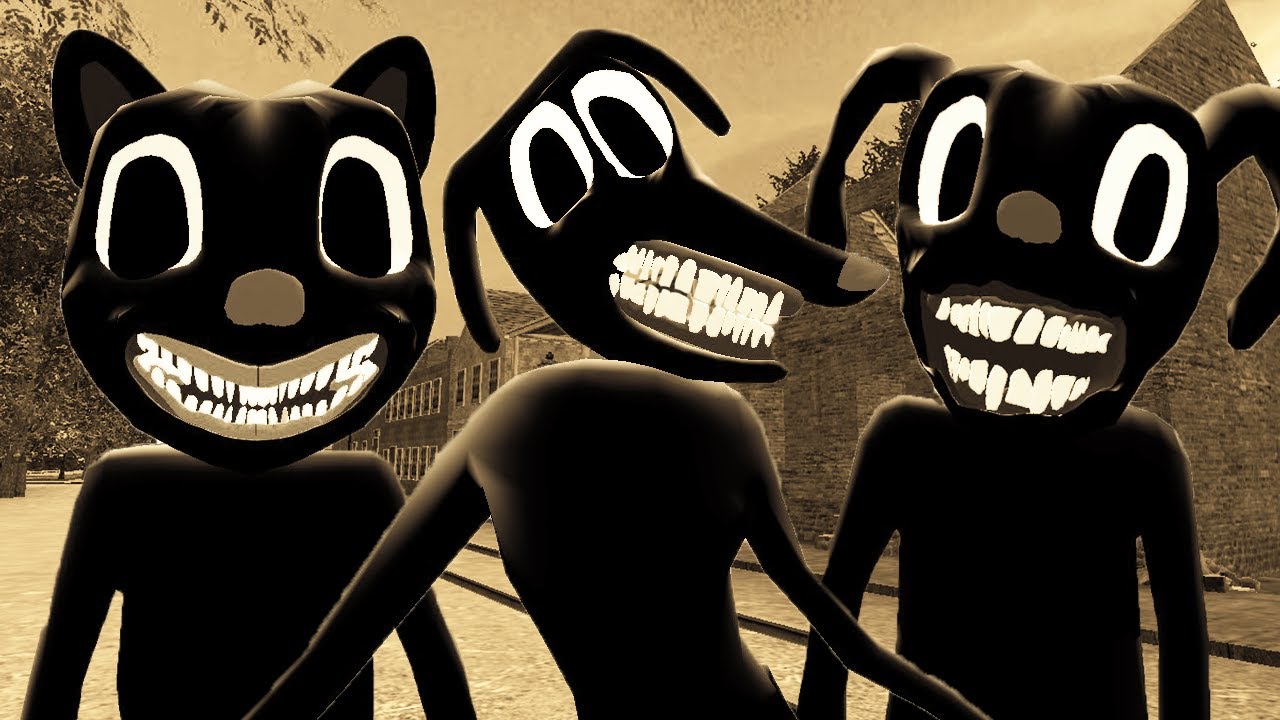THE CARTOON GANG! (Garry's Mod Sandbox -  Cartoon Dog, Cartoon Cat & Cartoon Rabbit) | JustJoeKing