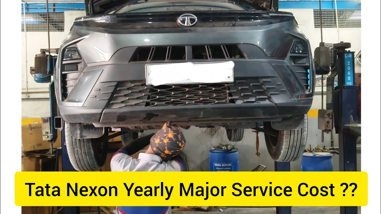 Tata Nexon Yearly Major Service Cost  ।।  Best TATA Motors Service Centre ।। #tatanexon #service 