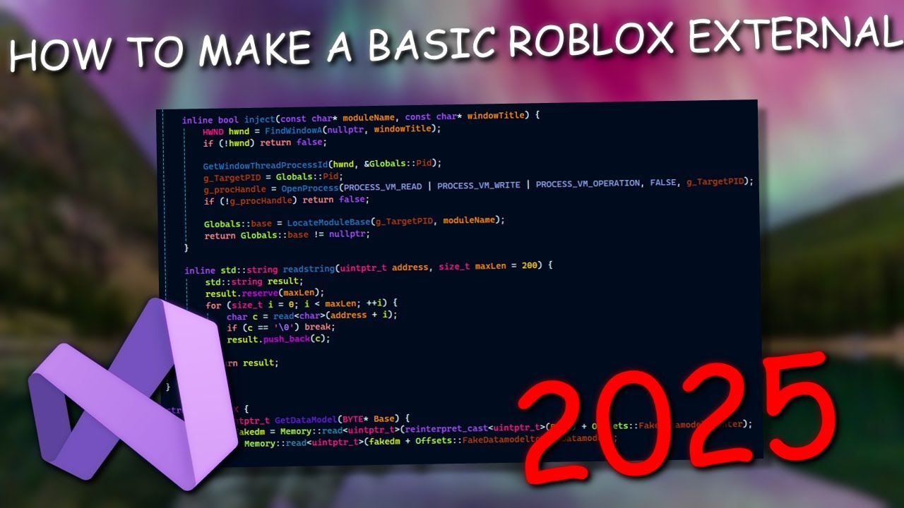 How to make a Basic Roblox External