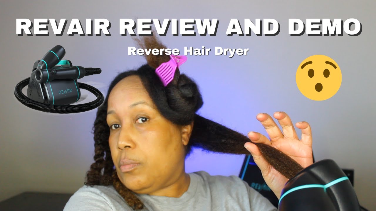 Natural Hair Blowout | Revair Review and Demo
