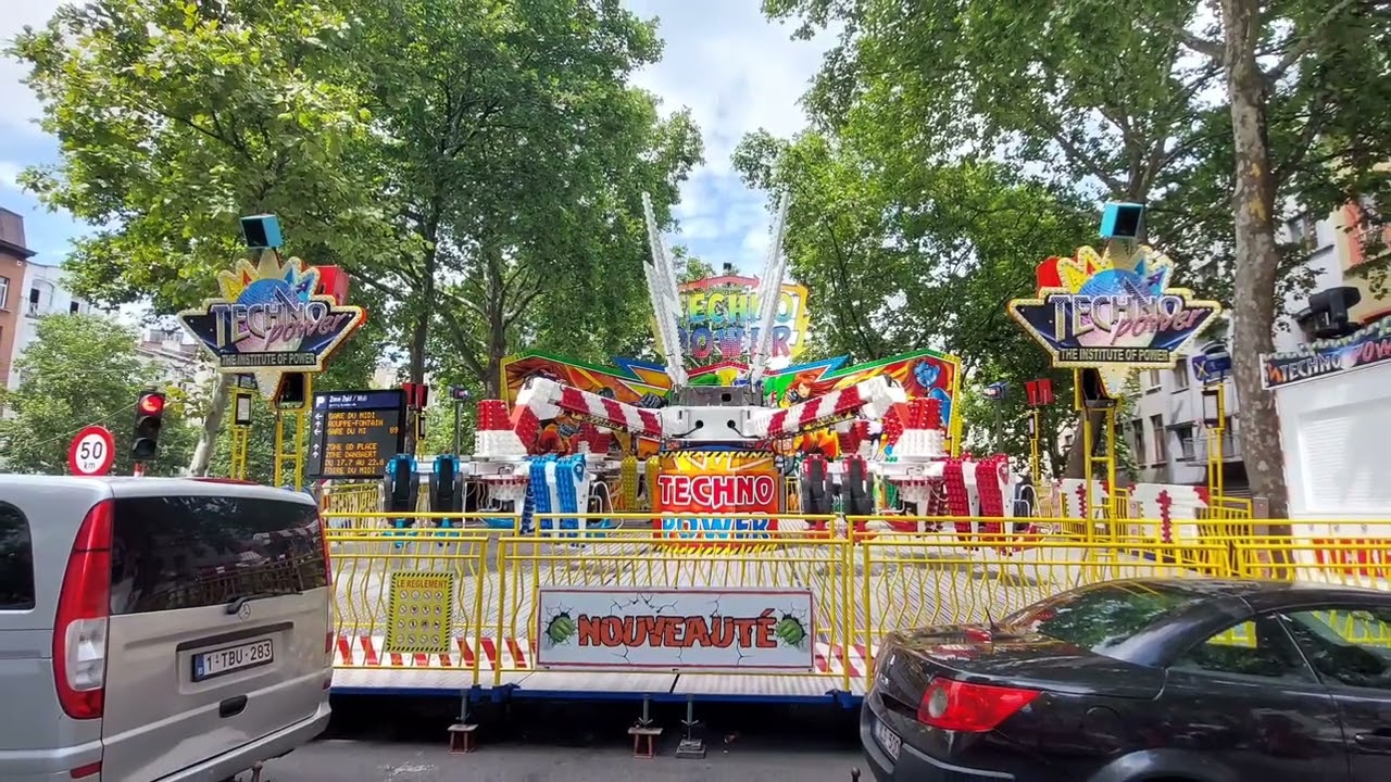 petit tour des nouveautés a la foire du midi pendant le montage pour cette année 2022