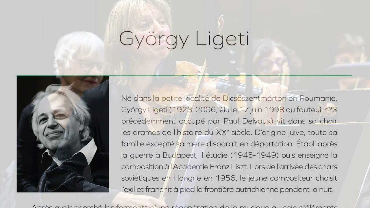 Ligeti Concerto Românesc - Orchestre National de Picardie, Laurent Petitgirard