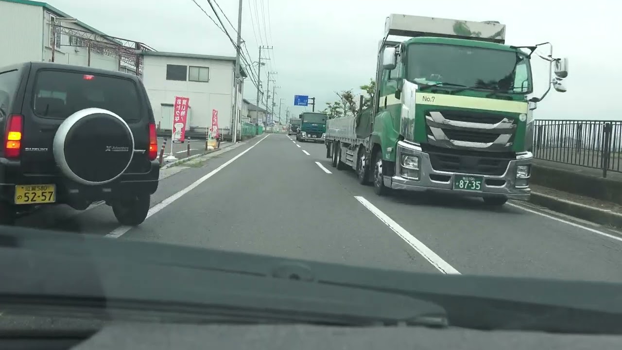 4K　名神・八日市IC～国道421号～東海環状道・大安ICを移動した時の動画　等速　滋賀県