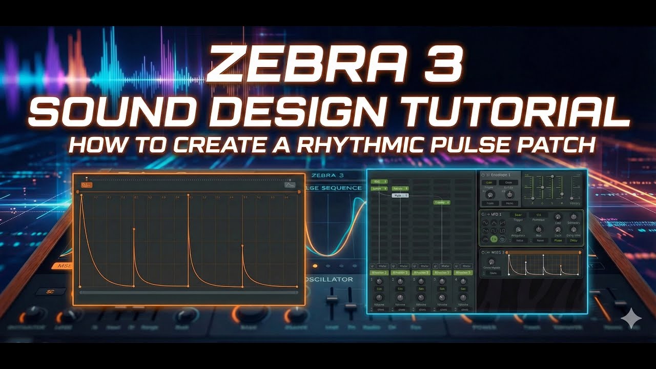 Zebra 3 Sound Design Tutorial: How to Create a Rhythmic Pulse Patch