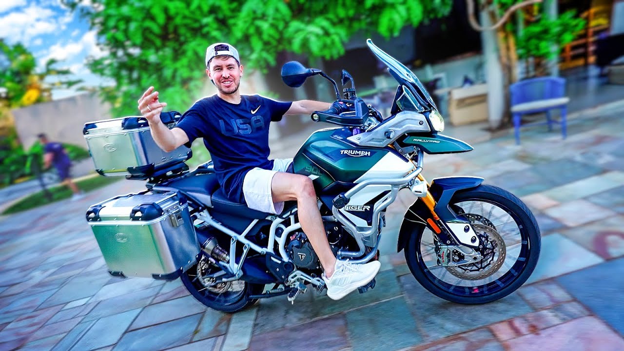 AGORA MINHA TIGER ESTÁ PRONTA PARA A GRANDE VIAGEM 🙏