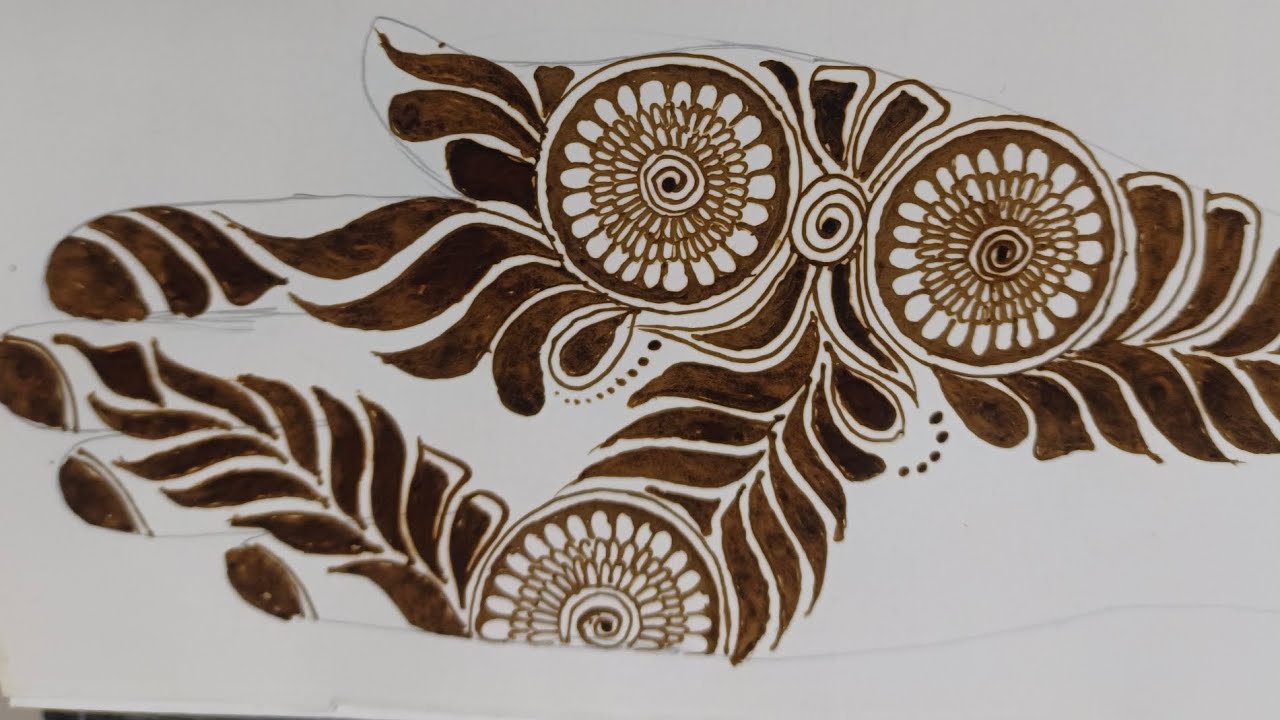 #Dubai design 😊# New mehndi design #fullvideo 