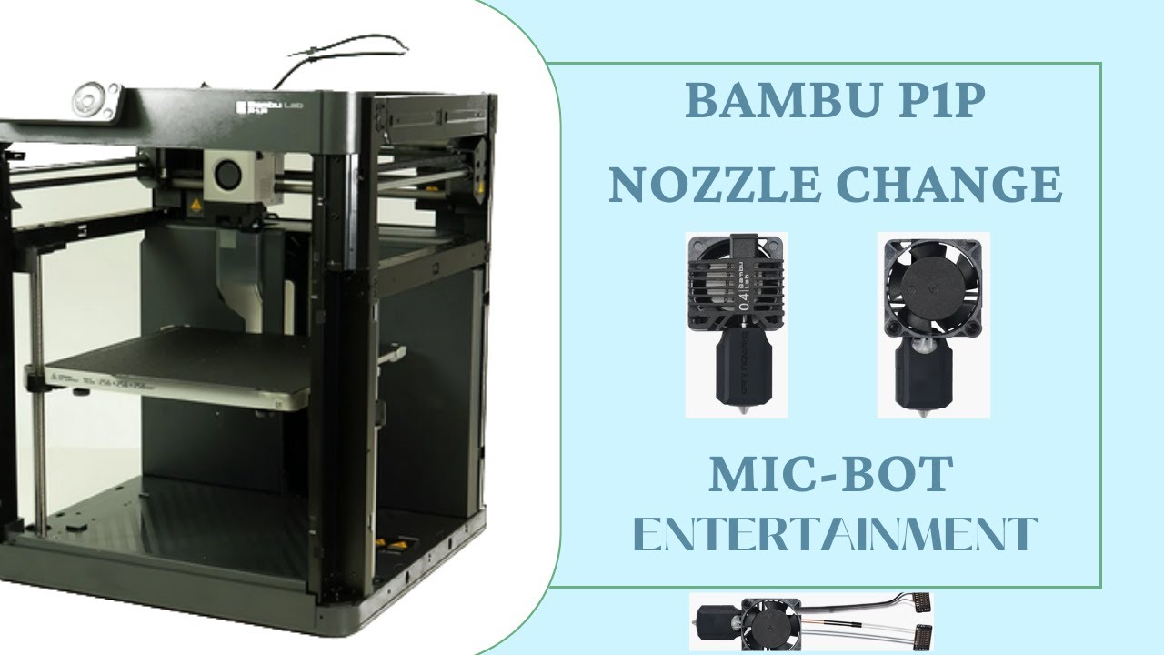 Bambu Complete Hotend Assembly Replacement