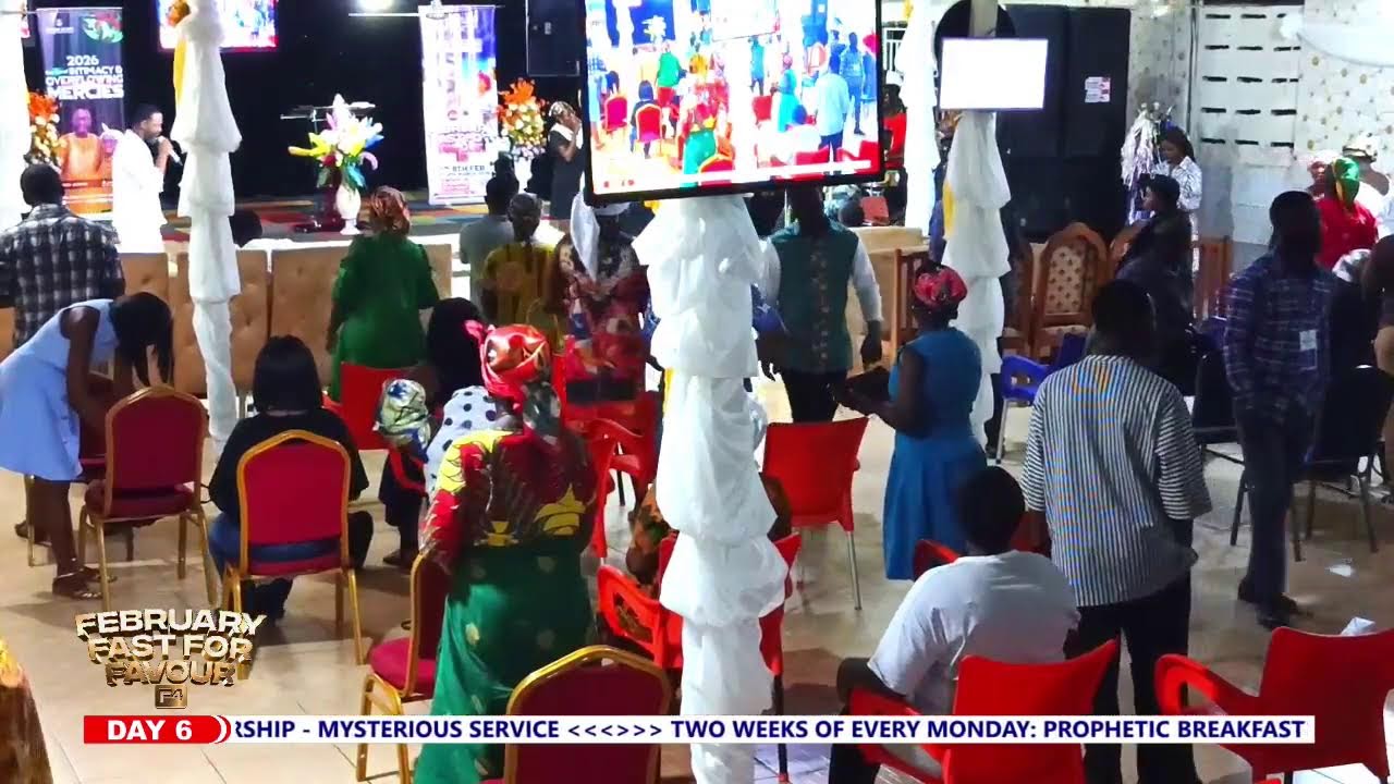 🔴LIVE - FEBRUARY FAST FOR FAVOUR WITH Daddy Asiamah (DAY - 6) 13/02/2026