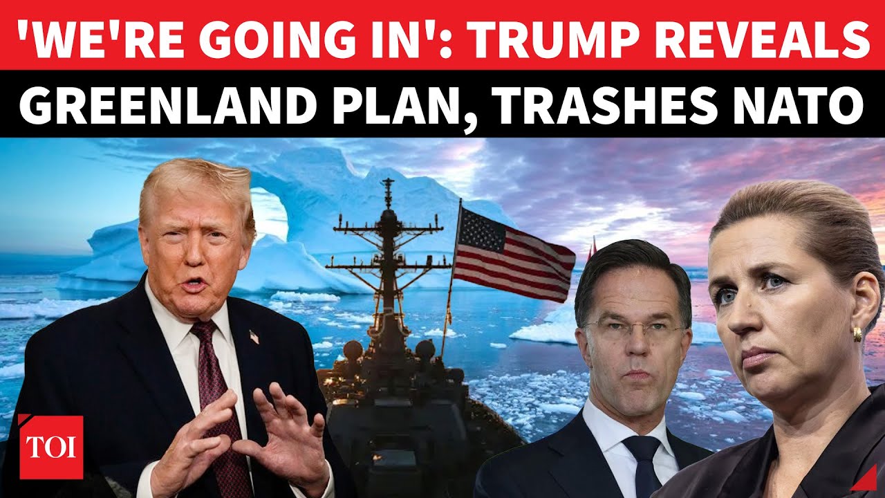 'Greenland In US': Trump Humiliates European Leaders To Their Face At White House | WATCH